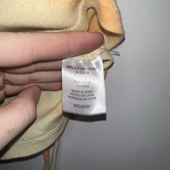 Betty Boop Women’s Cropped Tank Top Tie Dye Cinched Size Medium - Picture 5 of 5